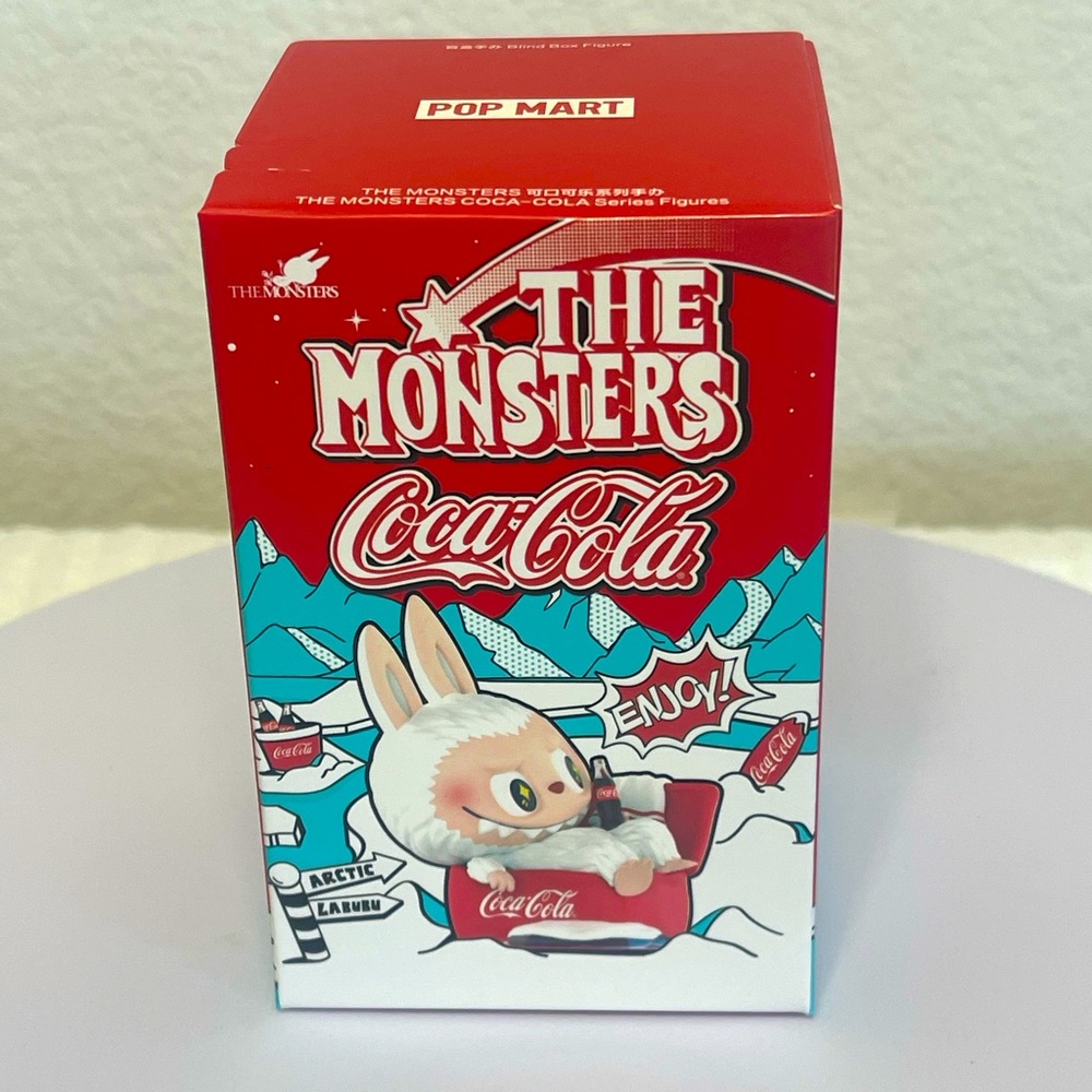 Authentic Coca-Cola Labubu Blind Box Figure DISCONTINUED on Popmart